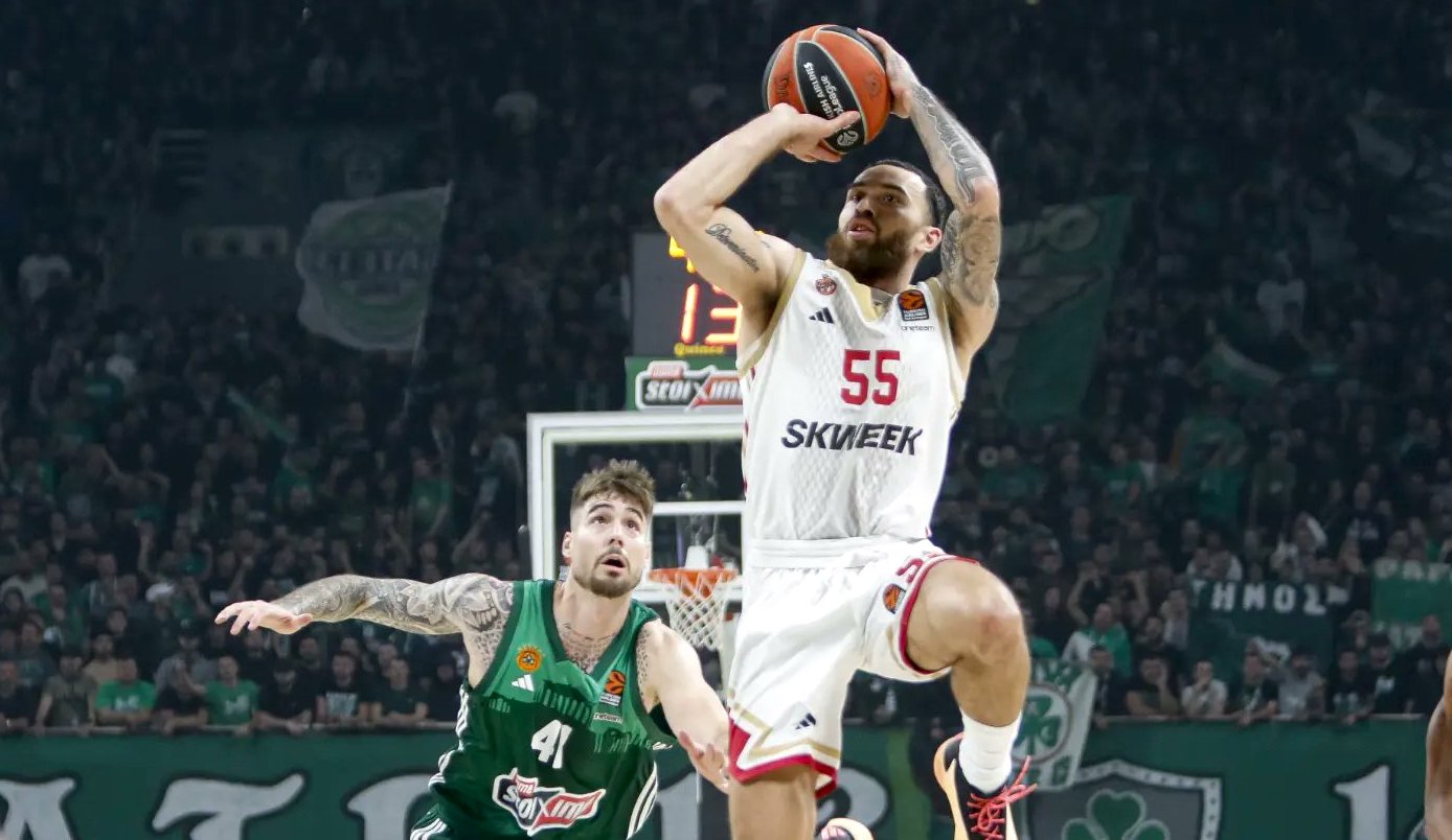 Euroleague L AS Monaco Basket Chute Face Au Panathinaikos