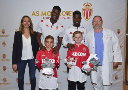 Keita Baldé et Benoît Badiashile - AS Monaco