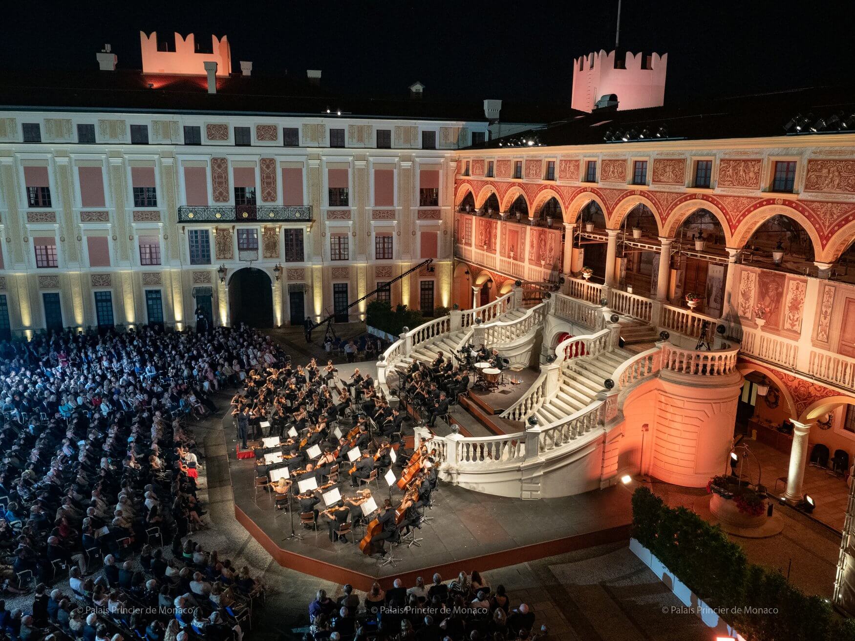 Deux concerts maintenus au Palais Princier, en août