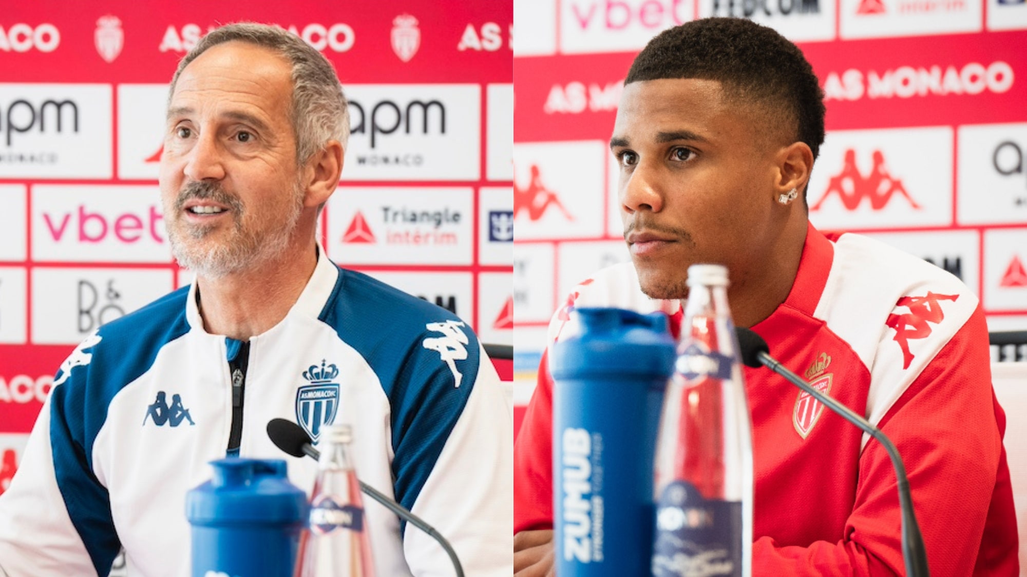 Les mots d'Adi Hütter et Ismail Jakobs avant AS Monaco/Stade Rennais thumbnail
