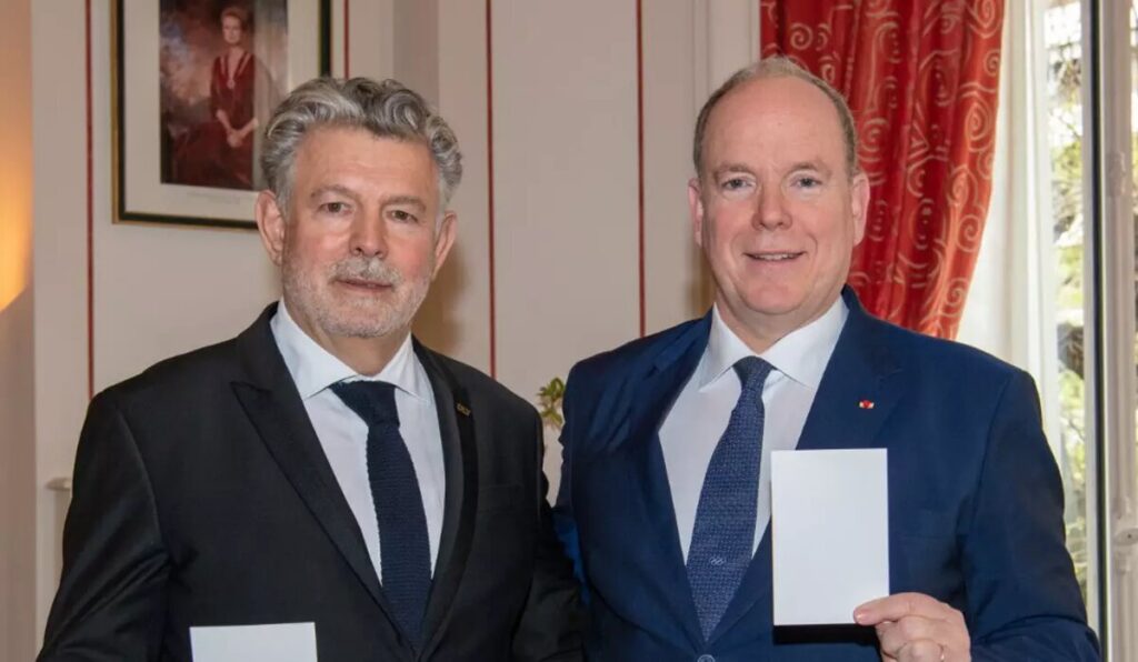 Prince Albert II and Peace and Sport, #WhiteCard