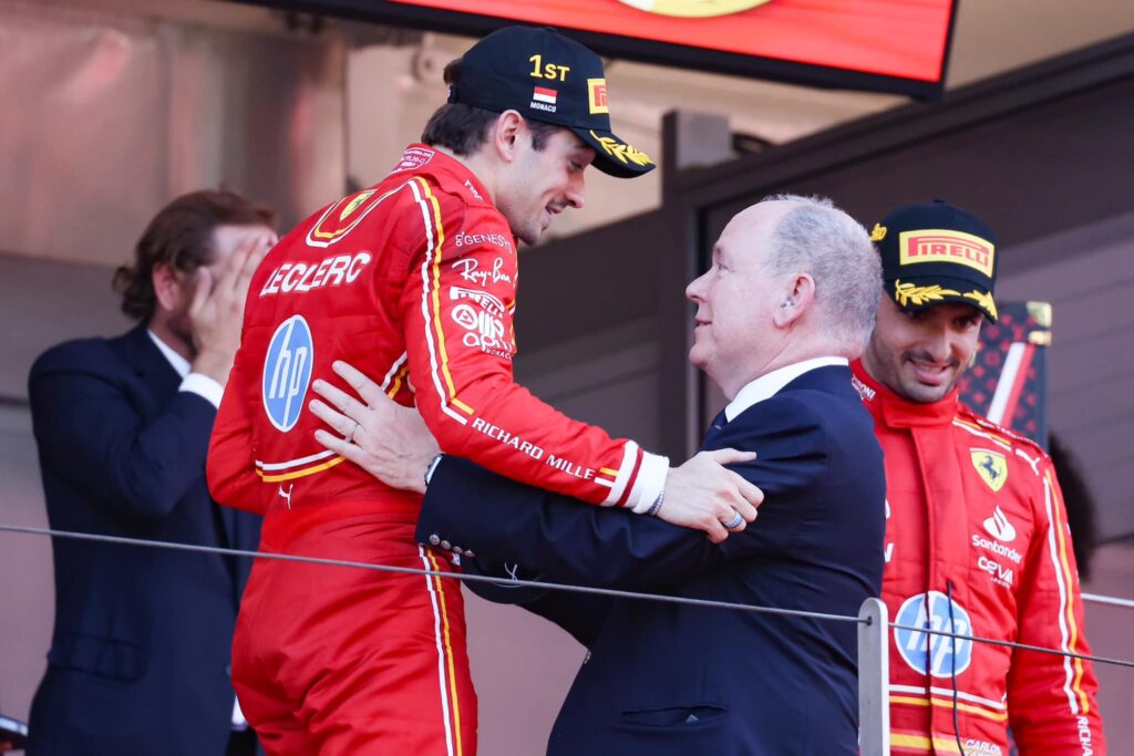 Le Prince Albert II ému aux larmes suite à la victoire de Charles Leclerc au Grand Prix de Monaco 2024