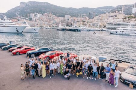 Fast lane drive meeting in Monaco