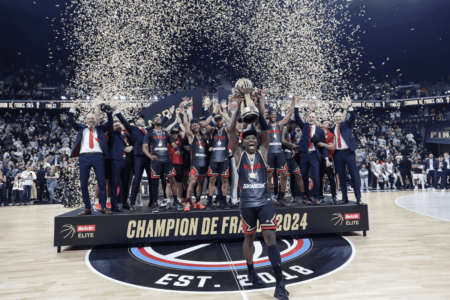AS Monaco Basket are Betclic Elite French Champions for the second year running © AS Monaco Basket 