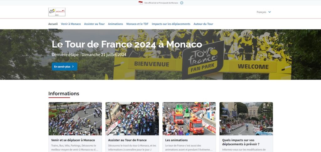 le Tour de France 2024 étape Monaco Nice 21 juillet