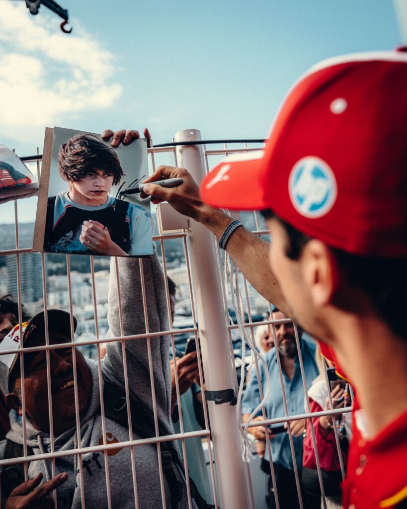 His dog, his mum, his girlfriend, his fans... Charles Leclerc shares what he got up to at the GP © Charles Leclerc via X 