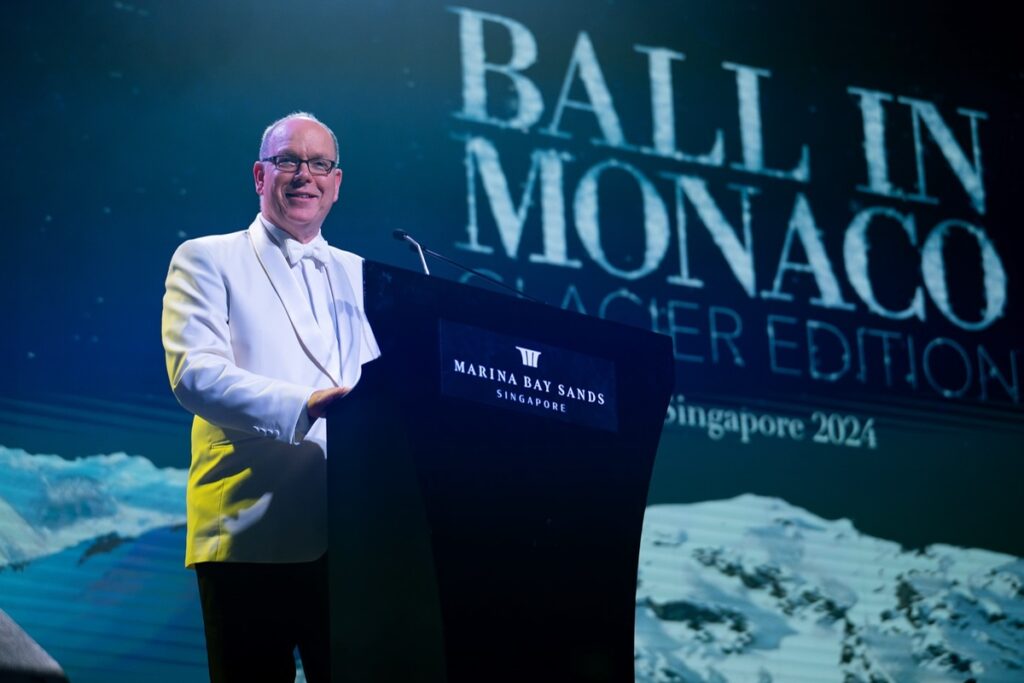 Discours Ball in Monaco à Singapour 2024