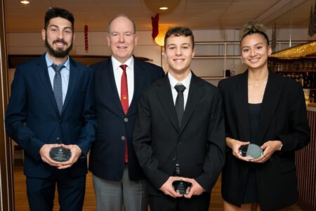 Athlétisme Le Prince Albert II célèbre les exploits sportifs monégasques