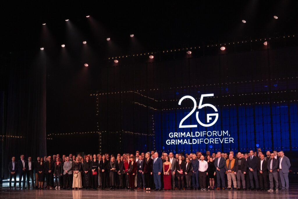 9 Photos 25 ans - Cérémonie ©GRIMALDI FORUM MONACO 2025 - Jérémie Bertrand