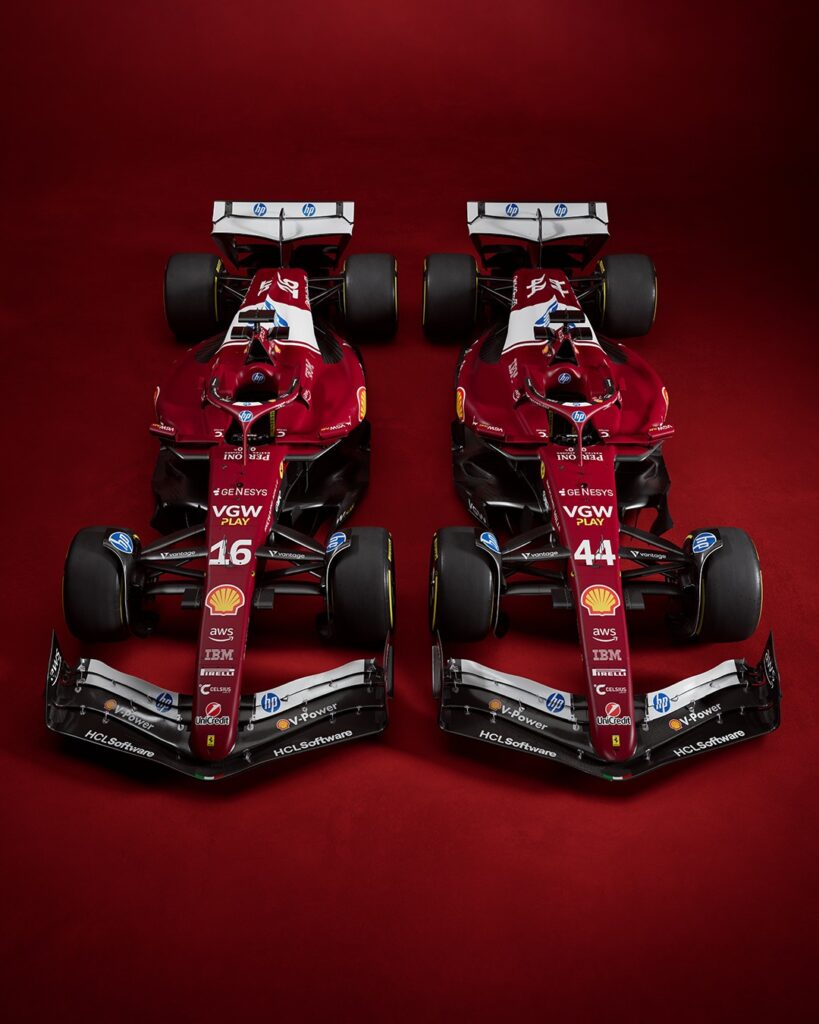 Ferrari Charles Leclerc Lewis Hamilton