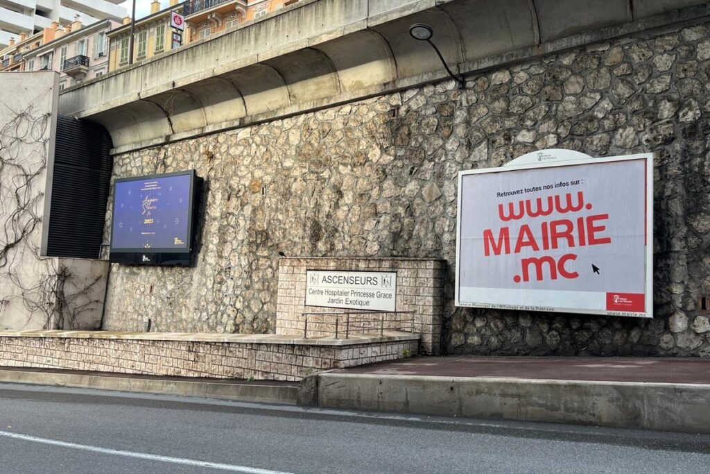 Mairie de Monaco_Affichage_Prince Pierre_ Janvier 2025